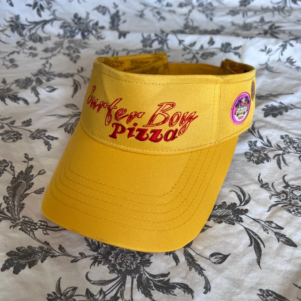 Surfer Boy Pizza Sun Visor